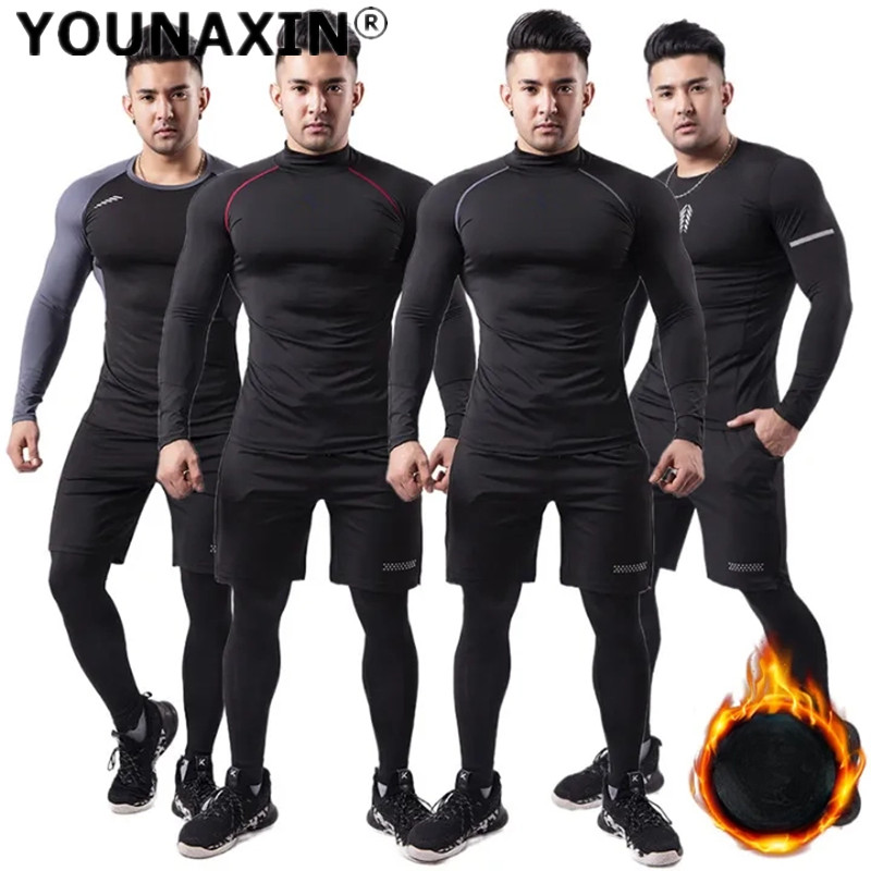 Yoga Fitness Set - Tuta sportiva calda da uomo in