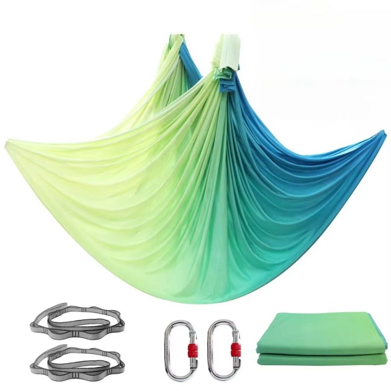 Yoga Swing Aerial - Set Amaca Yoga Lunga Anti-Gravità, Altalena