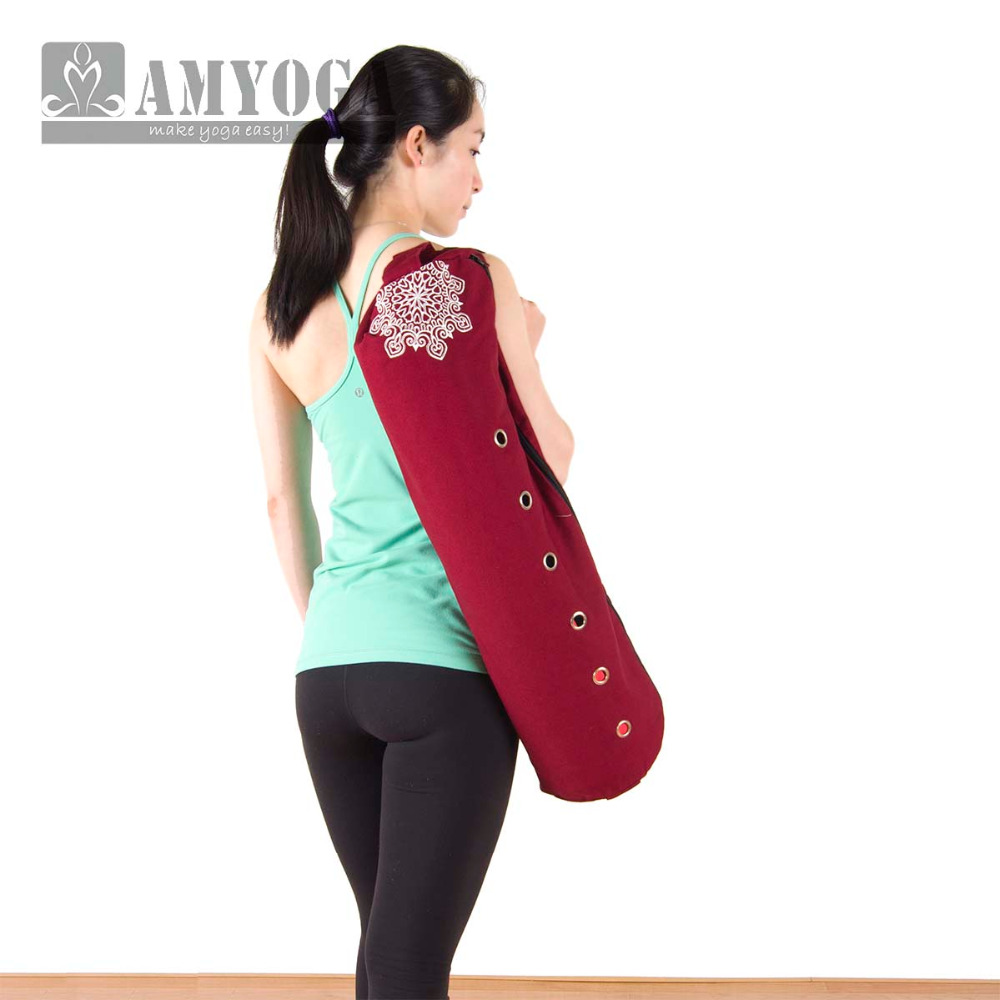 Yoga And Fitness - Borsa per Tappetino Yoga in Tela,