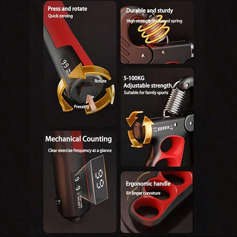 5-100 kg Forza di presa Palest - Grip Strengthener Hand recensione e prezzo
