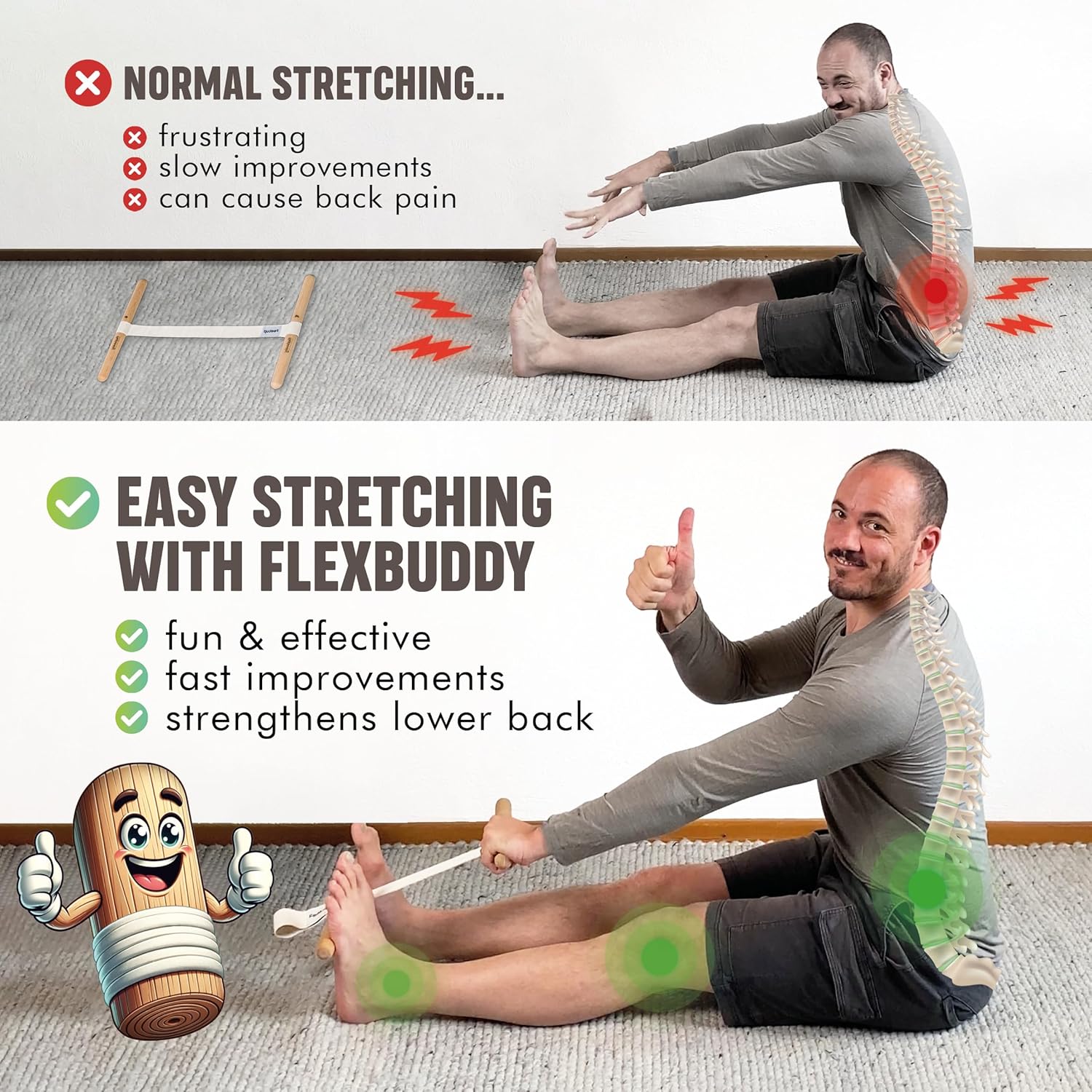 Stretcher per muscoli posterio - Yoga And Fitness recensione e prezzo