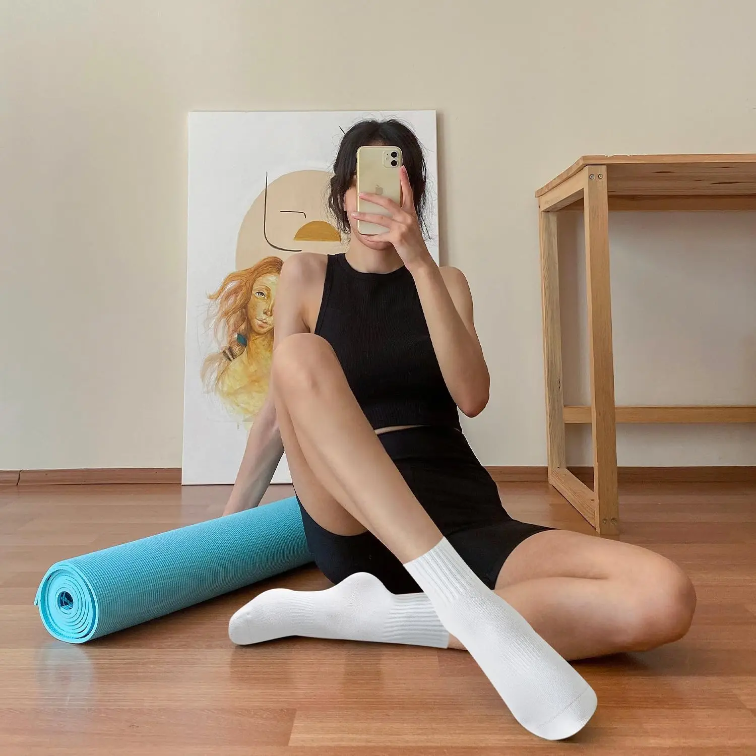 4 paia di calzini da yoga da d - Yoga & Fitness Classes By Niharika Zirakpur Reviews recensione e prezzo