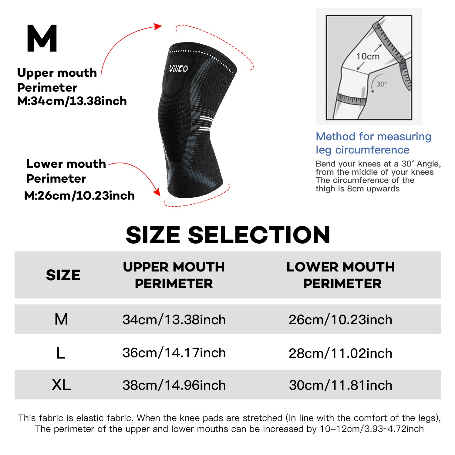 1 Pezzo di Ginocchiera Compres - Knee Sleeve Compression recensione e prezzo