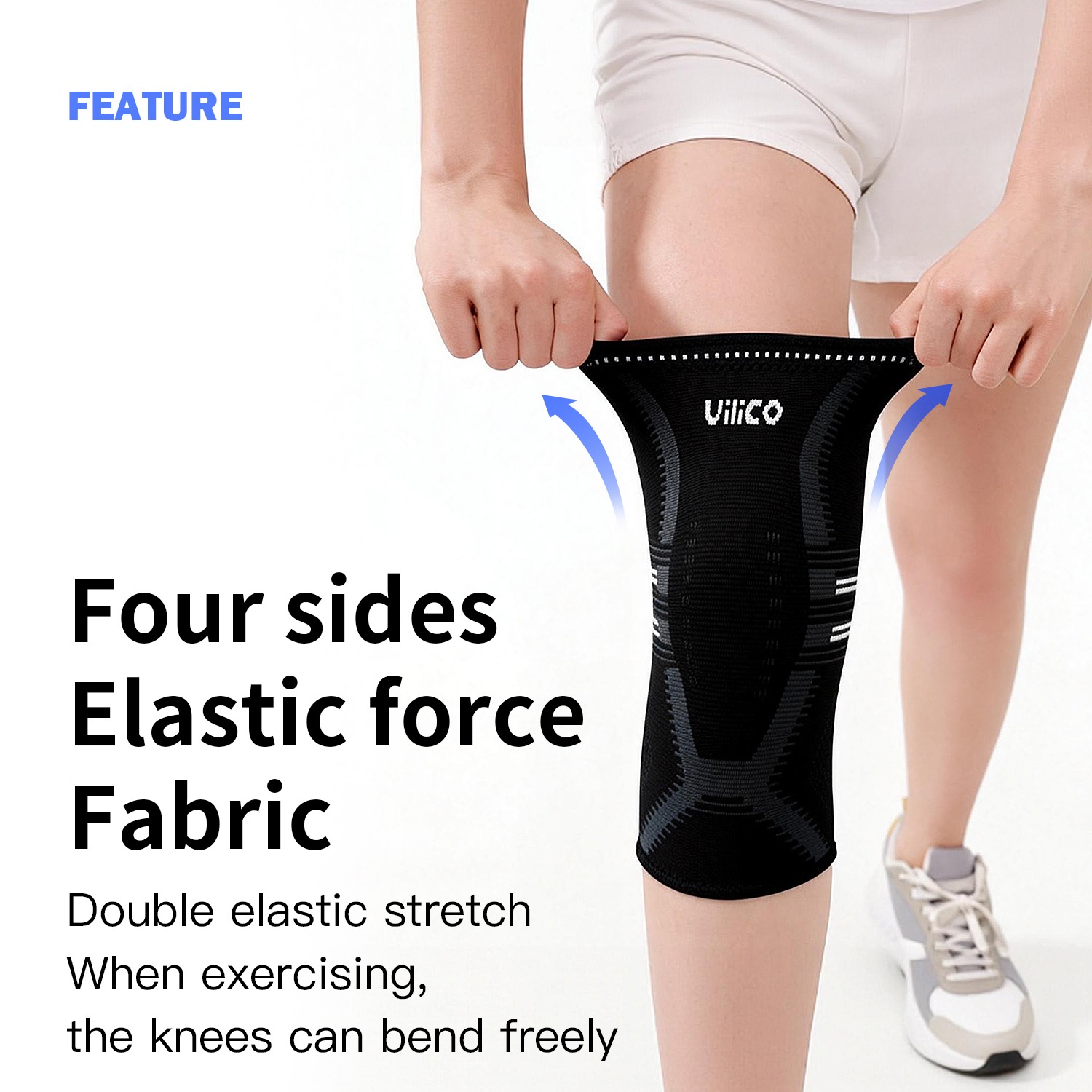 1 Pezzo di Ginocchiera Compres - Knee Sleeve Compression recensione e prezzo
